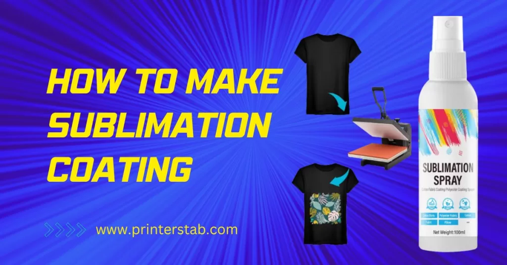 How to make Sublimation Coating